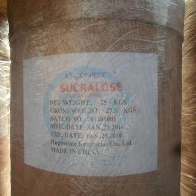 El contenido de sucralosa en los edulcorantes para la quimiosíntesis no excede del 25% del contenido de sucralosa en los edulcorantes para la quimiosíntesis.