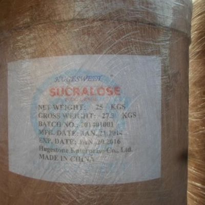 El contenido de sucralosa en los edulcorantes para la quimiosíntesis no excede del 25% del contenido de sucralosa en los edulcorantes para la quimiosíntesis.