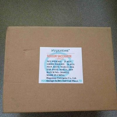 Edulcorante Sodio Sacarina de grado alimenticio con la fórmula EINECS 204-886-1 C7h4nnao3s.2 H2O