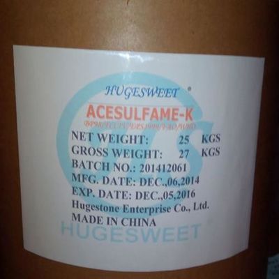 Acesulfamo-K para ingredientes naturales de los alimentos Mfcd00043833 C4H4KNO4S