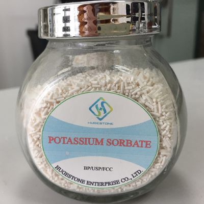 Grado alimenticio C6H7KO2 Fórmula molecular Sorbato de potasio en polvo para la industria alimentaria