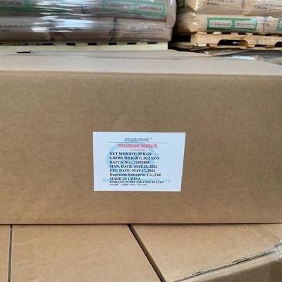 Sorbato de potasio de calidad alimentaria para la conservación de alimentos Einecs número 212-755-5