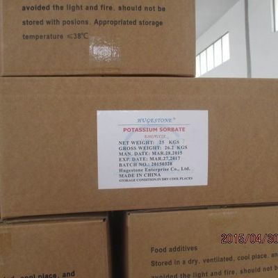 Sorbato de potasio de calidad alimentaria para la conservación de alimentos Einecs número 212-755-5