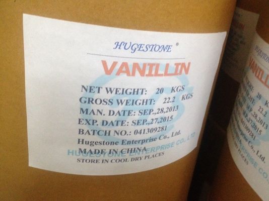 Valinina de grado alimenticio C8H8O3 CAS 121-33-5 Método de almacenamiento normal